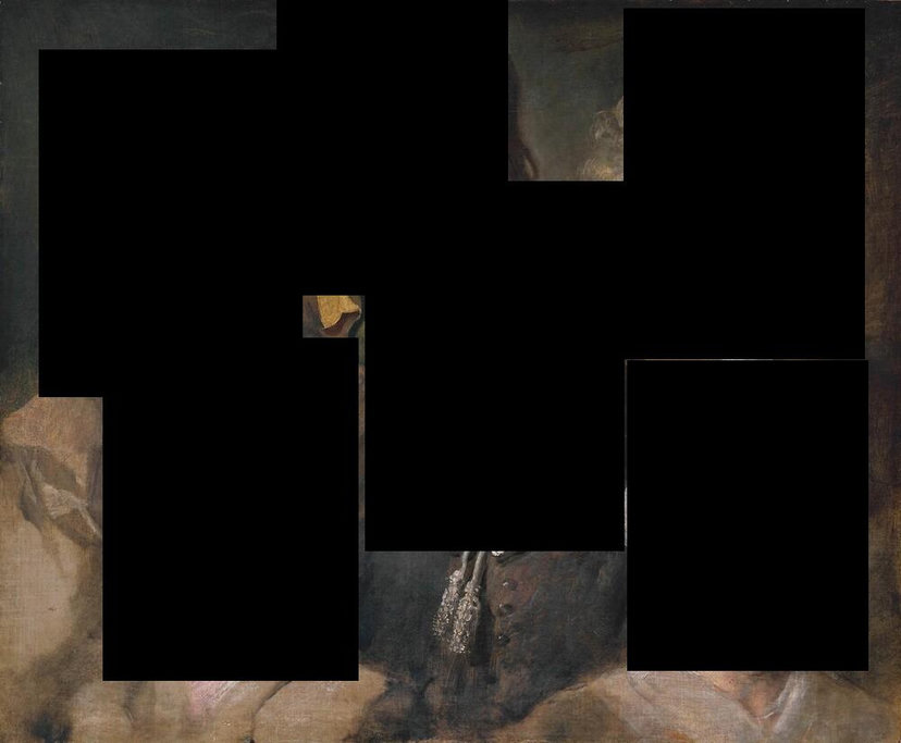 faces blacked