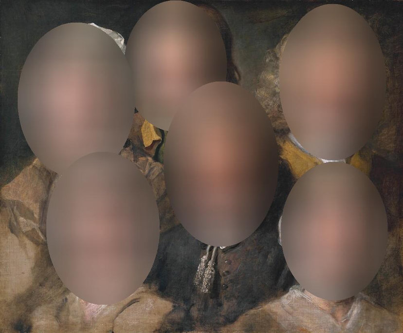 faces blurred